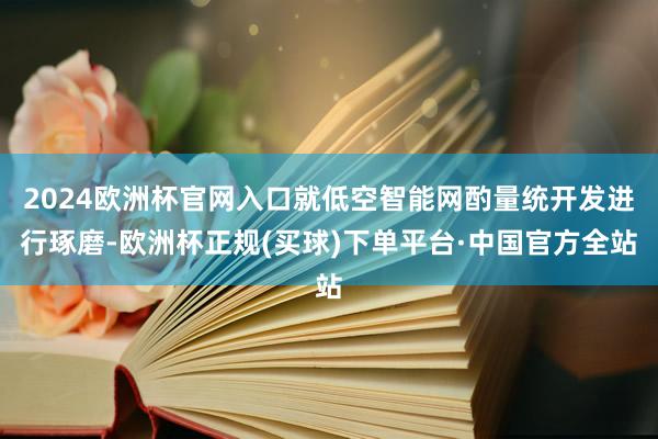 2024欧洲杯官网入口就低空智能网酌量统开发进行琢磨-欧洲杯正规(买球)下单平台·中国官方全站