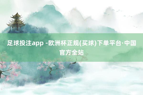 足球投注app -欧洲杯正规(买球)下单平台·中国官方全站